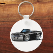 1969 Chevelle Black Convertible Sleutelhanger (Voorkant)