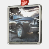 1969 Chevelle Photography Metalen Ornament (Links)