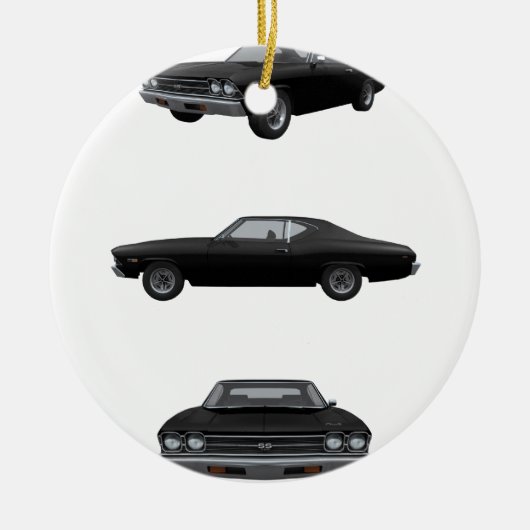 1969 Chevelle SS: Keramisch Ornament (Voorkant)