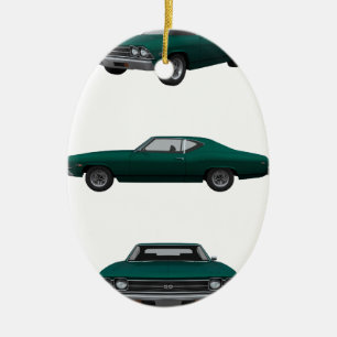 1969 Chevelle SS: Keramisch Ornament