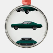 1969 Chevelle SS: Metalen Ornament (Voorkant)