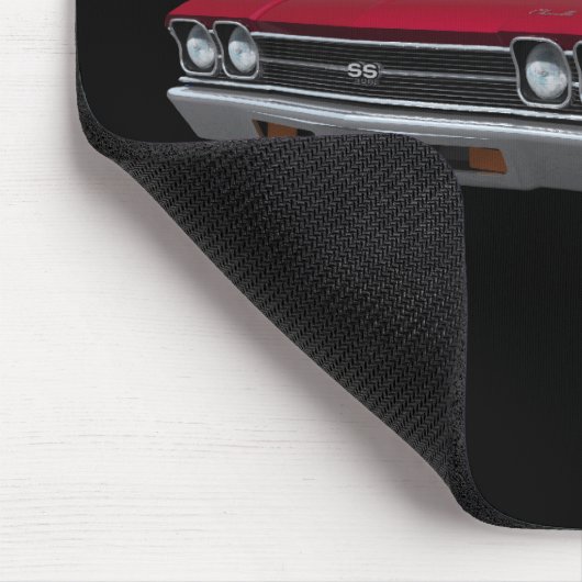 1969 Chevelle SS: Snoep Apple Finish: Mousepad Muismat (Hoek)