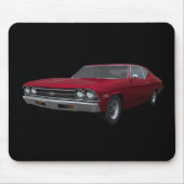 1969 Chevelle SS: Snoep Apple Finish: Mousepad Muismat (Voorkant)