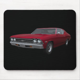 1969 Chevelle SS: Snoep Apple Finish: Mousepad Muismat