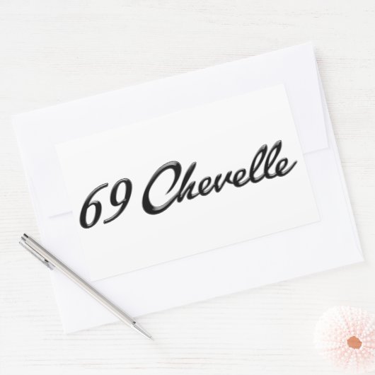 1969 Chevelle Sticker (Envelop)