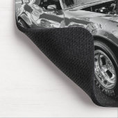 1969 Chevrolet Corvette met bewegingsprestaties En Muismat (Hoek)