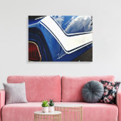 1969 Chevy Camaro canvasprint Canvas Afdruk (Insitu (Woonkamer))