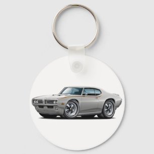 1969 de Zilveren Auto van de Rechter GTO Sleutelhanger