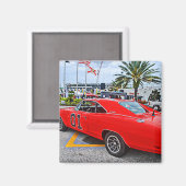 1969 Dodge Charger General Lee Shop Magnet (Voorkant / Achterkant)