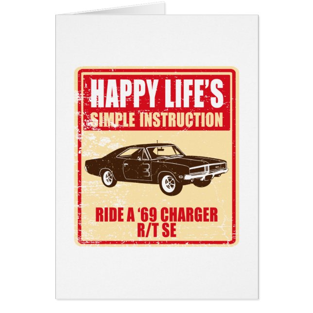 1969 Dodge Charger R/T SE (Voorkant)