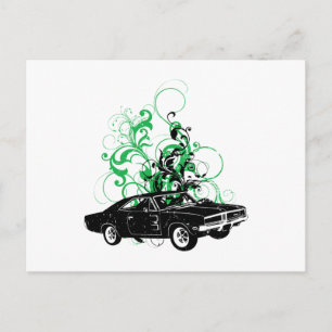 1969 Dodge Charger R/T SE Briefkaart