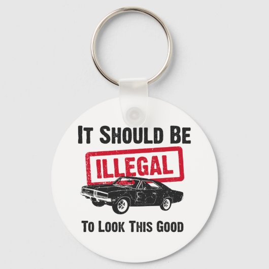 1969 Dodge Charger R/T SE Sleutelhanger (Voorkant)