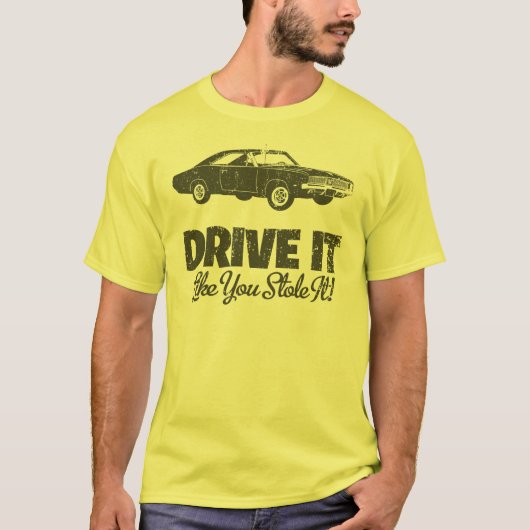 1969 Dodge Hemi-lader T-shirt (Voorkant)