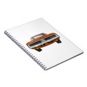 1969 Dodge-lader Notitieboek (Rechterzijde)