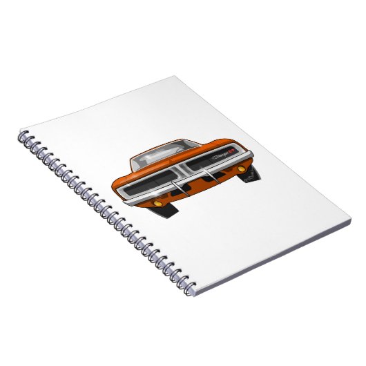 1969 Dodge-lader Notitieboek (Rechterzijde)