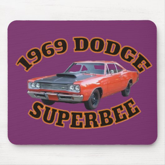 1969 Dodge Superbee Muismat. Muismat (Voorkant)