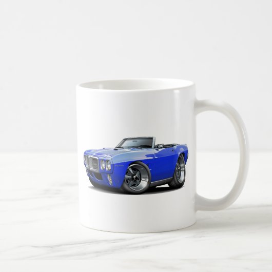 1969 Firebird Blue Convertible Koffiemok (Rechts)