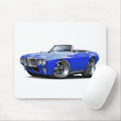 1969 Firebird Blue Convertible Muismat (Met muis)