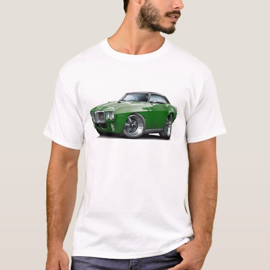1969 Firebird Dark Green-Black Top Car (Voorkant)