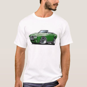 1969 Firebird Dark Green Convertible T-shirt
