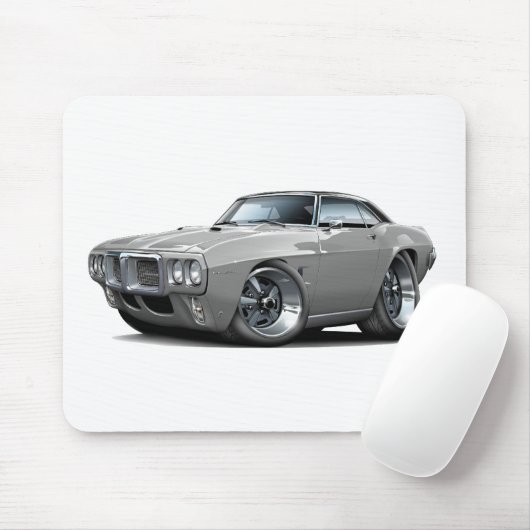 1969 Firebird Grey-Black Top Car Muismat (Met muis)