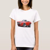 1969 Firebird Red Convertible T-shirt (Voorkant)