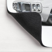 1969 Firebird White Car Muismat (Hoek)