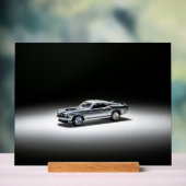 1969 Ford Mustang Mach1 Die-Cast Acryl Bord (Neutraal)