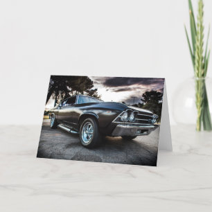 1969 Fotografisch Chevelle Kaart