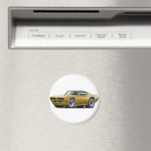 1969 GTO rechter gouden verborgen koplamp auto Magneet (Insitu (Vaatwasser))