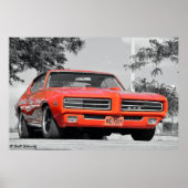 1969 GTO-rechter Poster (Voorkant)
