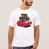 1969 GTO-rechter Rode auto T-shirt (Voorkant)