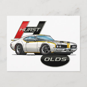1969 Hurst Olds Cutlass Briefkaart