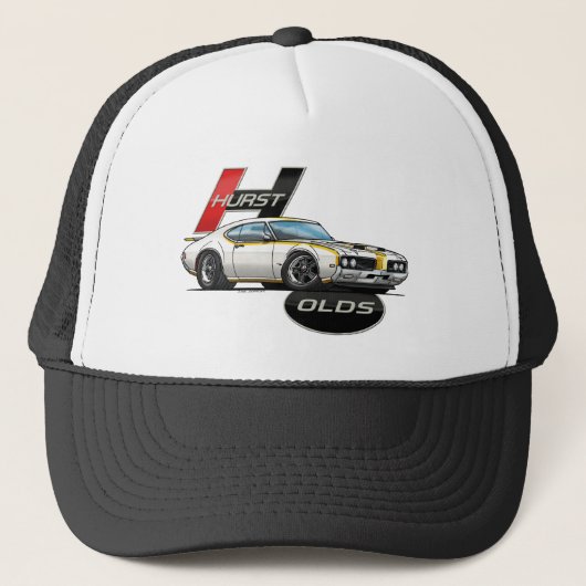 1969 Hurst Olds Cutlass Trucker Pet (Voorkant)