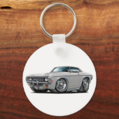 1969 Impala Silver-Black Topbus Sleutelhanger (Voorkant)