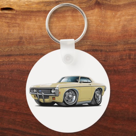 1969 Impala Tan Car. Sleutelhanger (Voorkant)
