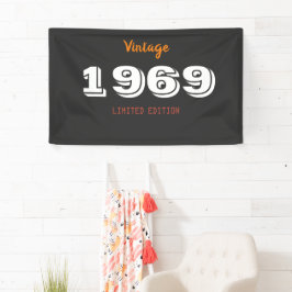 1969 Limited Edition Gift Banner – Retro