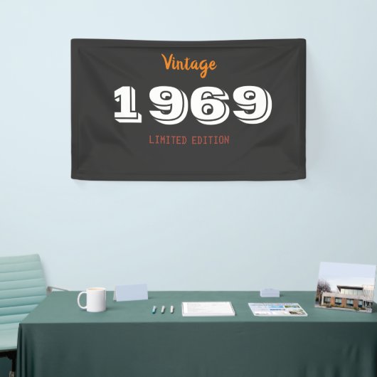  1969 Limited Edition Gift Banner – Retro (Beurs)
