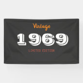  1969 Limited Edition Gift Banner – Retro (Horizontaal)