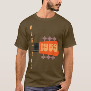 1969 Music Festival Guitar 1969 Birthday Y T-shirt