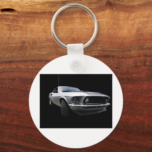 1969 Mustang, voorzijde Sleutelhanger (Voorkant)