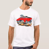1969 Olds Cutlass Red Convertible T-shirt (Voorkant)