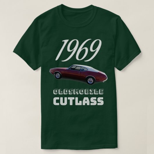 1969 Oldsmobile Cutlass T-shirt (Design voorkant)