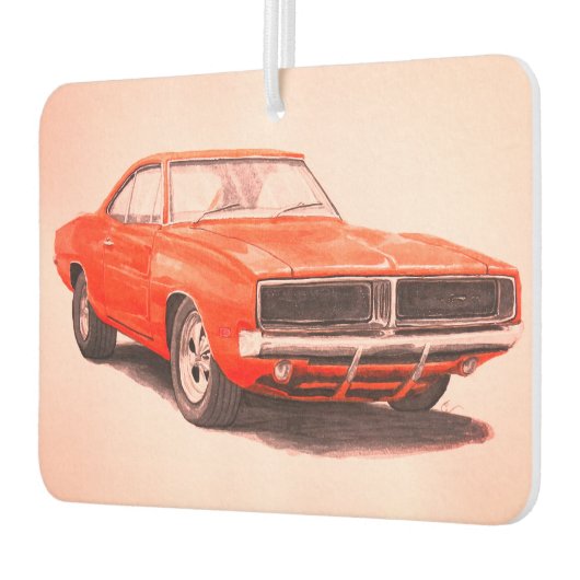 1969 Oranje Charger luchtverfrisser (Links)