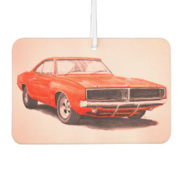 1969 Oranje Charger luchtverfrisser