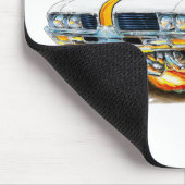 1969 Oude heurstauto van glas Muismat (Hoek)