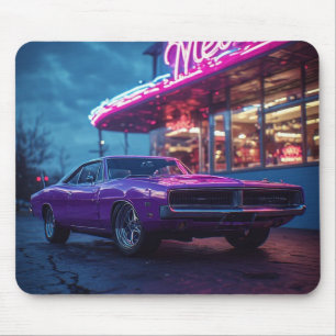 1969 Plum Crazy Paarse  Charger RT Muismat