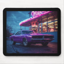 1969 Plum Crazy Paarse Dodge Charger RT