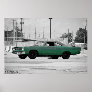 1969 Plymouth Roadrunner 440 Poster