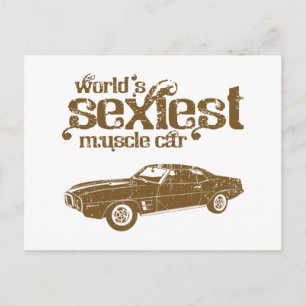 1969 Pontiac Firebird Briefkaart